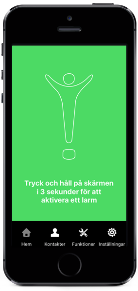 ip5s_front-copy mobile showing how to activate alarm